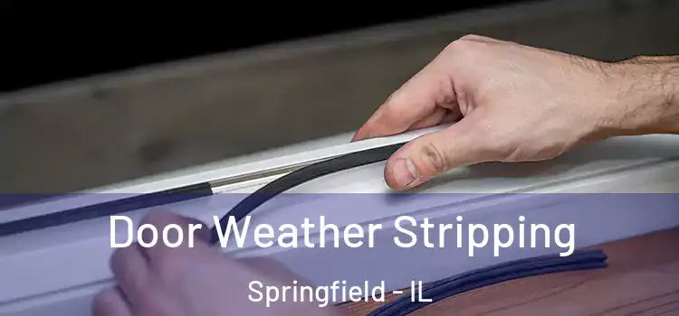 Door Weather Stripping Springfield - IL