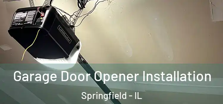 Garage Door Opener Installation Springfield - IL
