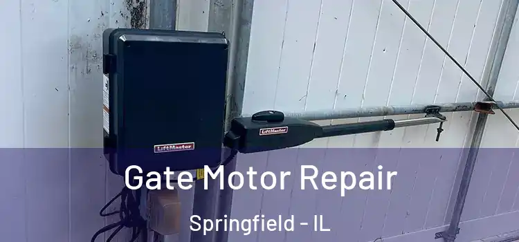 Gate Motor Repair Springfield - IL